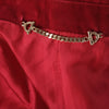 Gucci by Tom Ford Red Cotton Velvet Pantsuit - '90s