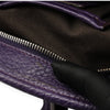 Secondhand Dolce & Gabbana Purple Leather Shopping Bag 