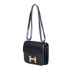 Second hand Hermès Black Box Calfskin Constance 18 Shoulder Bag