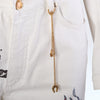 Secondhand Roberto Cavalli Vintage Tattoo Tiger Hearts Denim Jacket- '00s