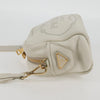 Secondhand Prada Camera White Leather Bag