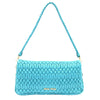 Secondhand Miu Blue Leather Bag