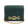 Secondhand Gucci Horsebit Green Leather Accessories