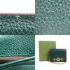 Secondhand Gucci Horsebit Green Leather Accessories