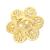 Secondhand Chanel Coco Mark Gold Plated Jewelry