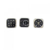 Secondhand Chanel Coco Mark Black Metal Jewelry