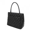 Secondhand Chanel Medaillon Black Leather Bag