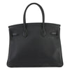 Secondhand Hermès Birkin 30 Black Leather Bag