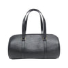 Secondhand Louis Vuitton Soufflot Black Leather Bag