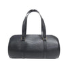 Secondhand Louis Vuitton Soufflot Black Leather Bag
