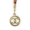 Secondhand Chanel Coco Mark Red Leather Accessories