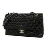 Secondhand Chanel Timeless Black Patent Leather Bag