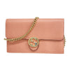 Secondhand Gucci Interlocking G Pink Leather Accessories