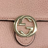 Secondhand Gucci Interlocking G Pink Leather Accessories