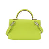 Secondhand Hermès Kelly Tiny Green Leather Bag