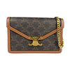 Secondhand Céline Triomphe Brown Canvas Bag