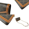 Secondhand Céline Triomphe Brown Canvas Bag