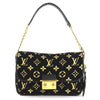 Secondhand Louis Vuitton Cruiser Black Velvet Bag