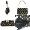 Secondhand Louis Vuitton Cruiser Black Velvet Bag