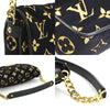Secondhand Louis Vuitton Cruiser Black Velvet Bag