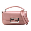Secondhand Fendi Baguette Pink Silk Bag