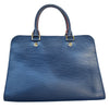 Secondhand Louis Vuitton Vaneau Blue Leather Bag