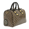 Secondhand Gucci GG crystal Brown Canvas Bag
