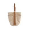 Secondhand Hermès Saxo Beige Canvas Bag