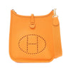 Secondhand Hermès Evelyn Orange Leather Bag