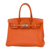 Secondhand Hermès Birkin 30 Orange Leather Bag