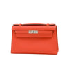 Secondhand Hermès Kelly Orange Leather Bag
