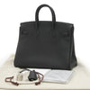 Secondhand Hermès Birkin 25 Black Leather Bag