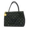 Secondhand Chanel Medaillon Black Leather Bag