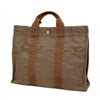 Secondhand Hermès Herline Brown Canvas Bag