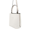 Secondhand Prada Panier White Leather Bag