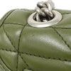 Secondhand Gucci Marmont Green Leather Bag