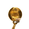 Secondhand Chanel Gold Plated CC Drop Clip on Earrings