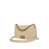 Chanel Old Medium Quilted Caviar Boy Flap Secondhand