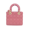 Secondhand Dior Cannage Lady Pink Leather Bag