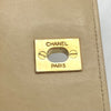 Chanel Vintage Olsen CC Chain Tote Canvas with Leather