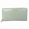 Secondhand Gucci Zip around Green Leather Accessories