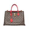 Secondhand Louis Vuitton Flower Brown Canvas Bag