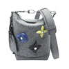 Secondhand Louis Vuitton Hobo Grey Leather Bag