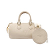 Secondhand Louis Vuitton Papillon Ecru Leather Bag