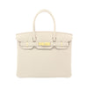 Secondhand Hermès Birkin 30 Beige Leather Bag