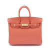 Secondhand Hermès Birkin 25 Pink Leather Bag