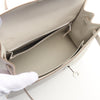 Secondhand Hermès Kelly 25 White Leather Bag