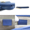 Secondhand Gucci Interlocking G Blue Leather Bag