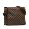 Secondhand Louis Vuitton Naviglio Brown Canvas Bag