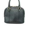 Secondhand Gucci Micro guccissima Black Leather Bag